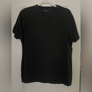 Christian Lacroix Unisex Pima Cotton Black Short Sleeve Women’s Tee Size M